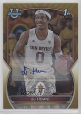 2022-23 Bowman U Chrome Prospect Gold Refractor 37/50 DJ Horne #54 Auto x5u