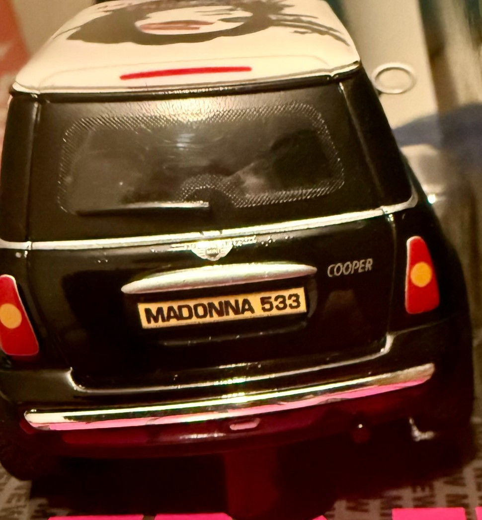 Madonna American Life Era – Corgi Mini Cooper Black Limited Edition Boxed