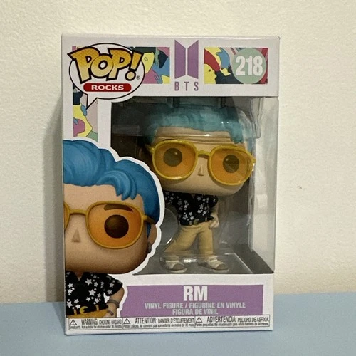 NEW FUNKO POP - Rm Namjoon 218 - BTS Dynamite Vinyl Figure - US Seller