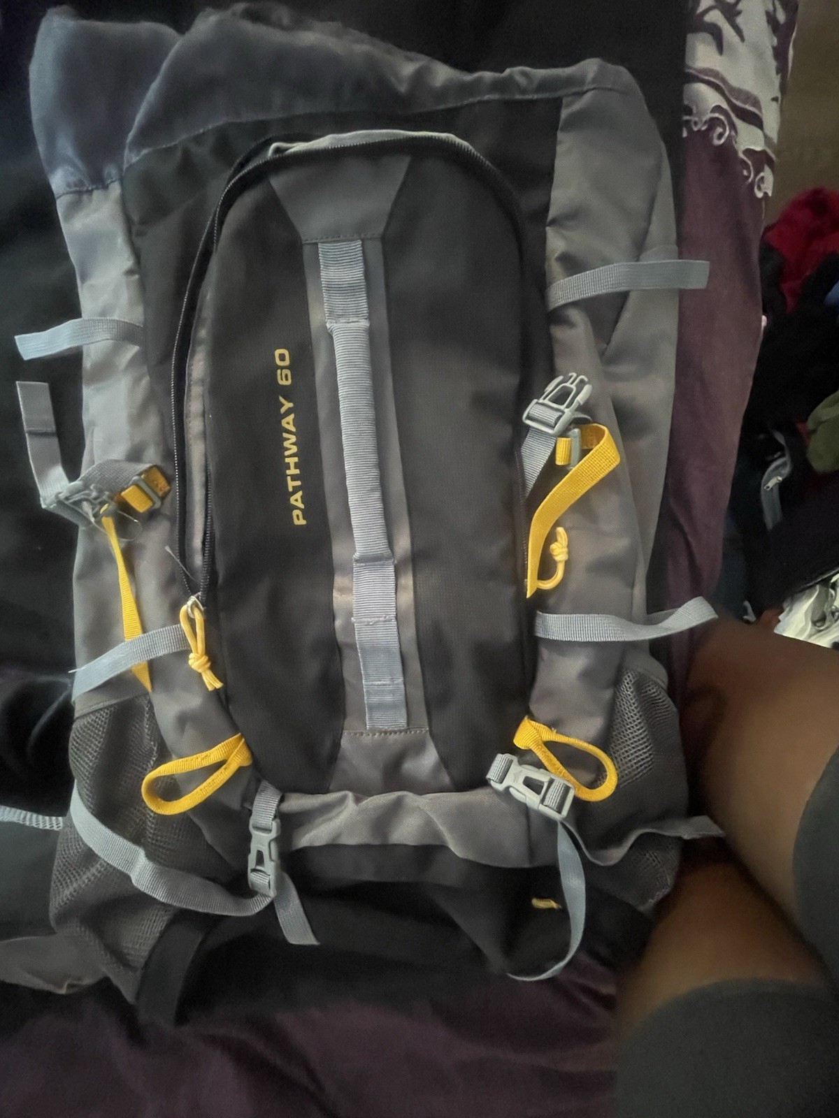 Black/slate/gold 60l  Ez Adjustable