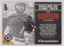 2017 Panini Chronicles Purple 47/99 Josh Harrison #55 qf6