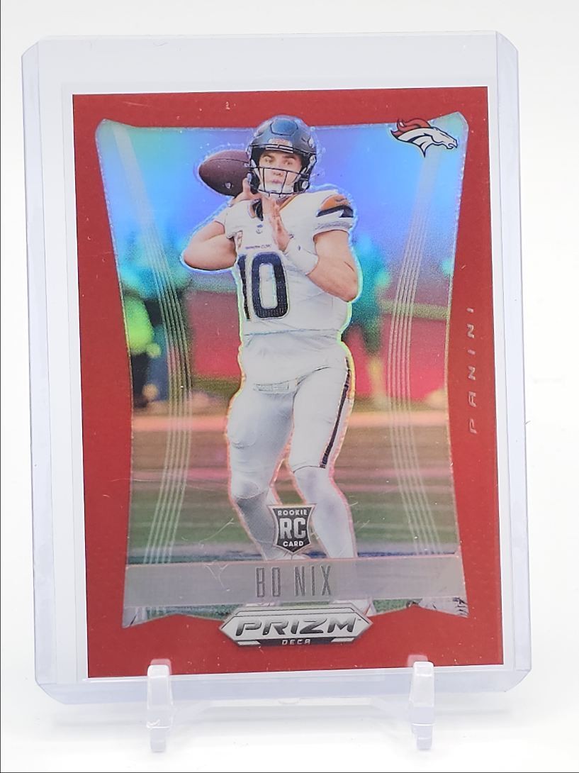 BO NIX 2024 PANINI PRIZM DECA ROOKIE FOOTBALL RED BRONCOS RC /199 Q0731