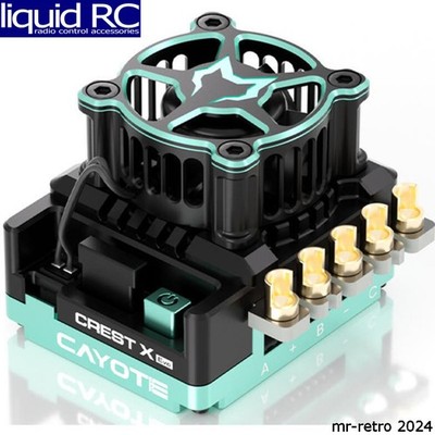 Cayote CYEA11005 Crest X Evo 1/10 160a Sensored brushless Mod Competition Esc