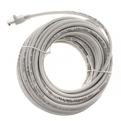 PASS & SEYMOUR LEGRAND PSPC5E50V CAT5E PATCH CABLE CORD, WHITE, C5E, 50'