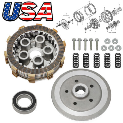 Complete Clutch Kit For Honda Sportrax 400 TRX400EX 1999-2004