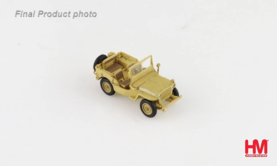 Hobby Master 1/72 HG4217 Willys Jeep British 8th Army, Gen. Bernard Montgomery - Immagine 4 di 4