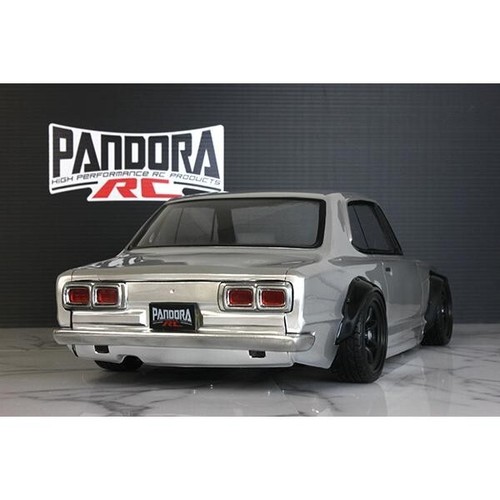 Pandora RC PAB-3203 NISSAN Skyline HT 2000GT-R 1/10 CUSTOM clear body set decal - Picture 2 of 10
