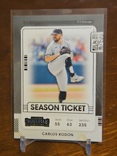 2021 Contenders Base Season Ticket #79 Carlos Rodon - Chicago White Sox