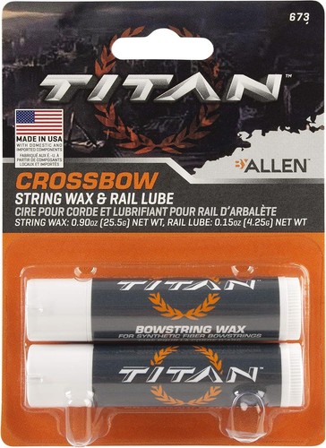Crossbow Bow String Wax for Synthetic Bowstrings and Rail Lube 2-Pack - Picture 8 of 10