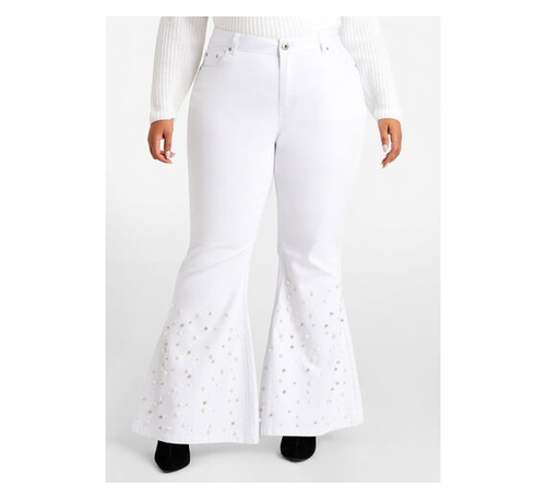 nwt Ashley Stewart super huge flared 