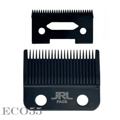 JRL Fade Taper Blade Black FreshFade 2020C & Onyx Clipper BF04B
