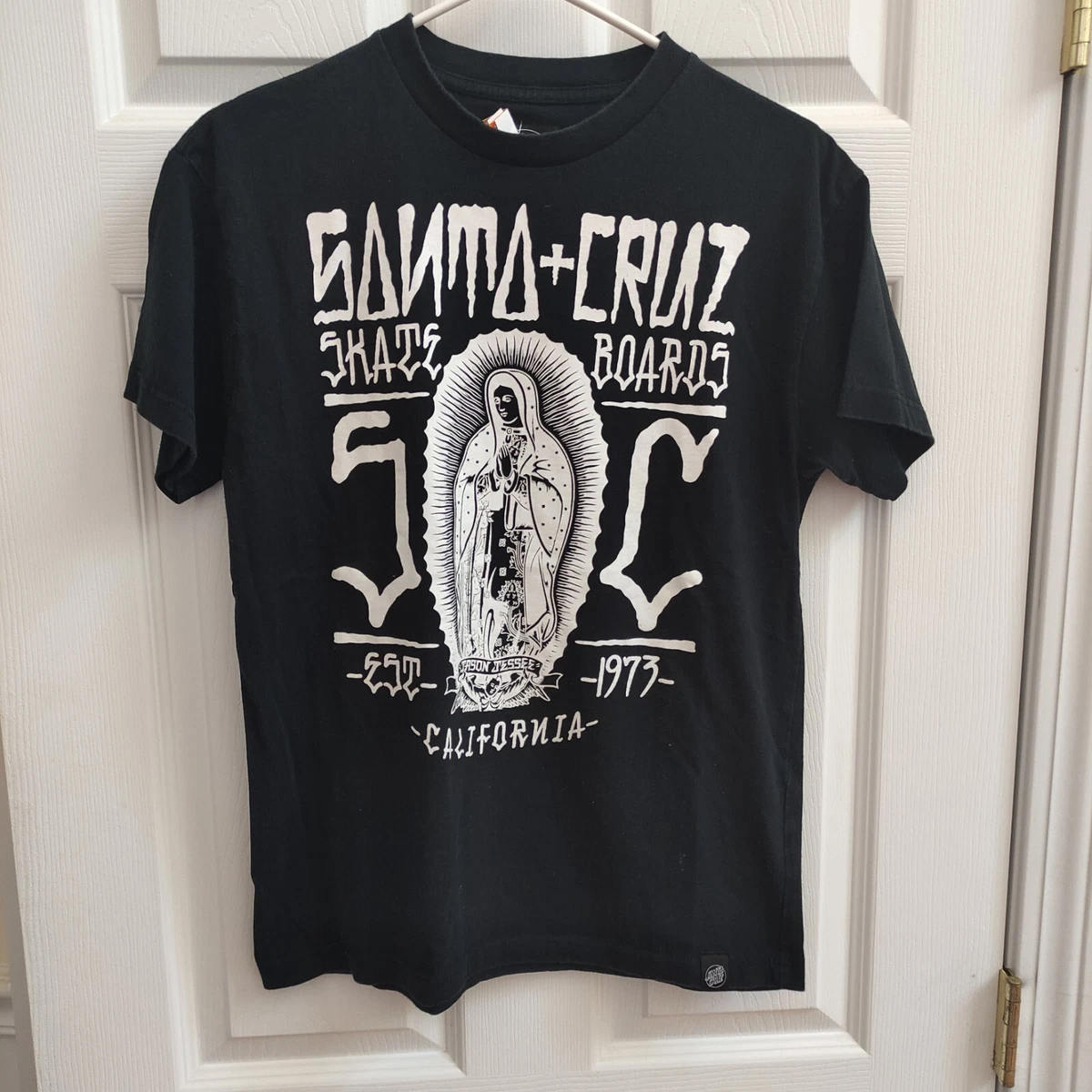 Rare Santa Cruz Skateboarding x Jason Jessee Tshirt men\'s M black white |  eBay