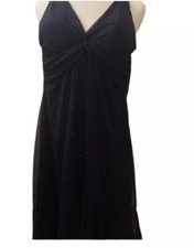 👠👗💙CACHE Spark Blue Halter Neck Sleeveless Bodycon Dress Size 10 NWOT