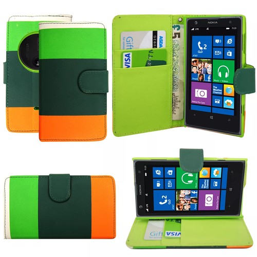 Flip Leder Tasche für Microsoft Lumia 640 650 550 950 520 930 XL Wallet Cover - Bild 29 von 42