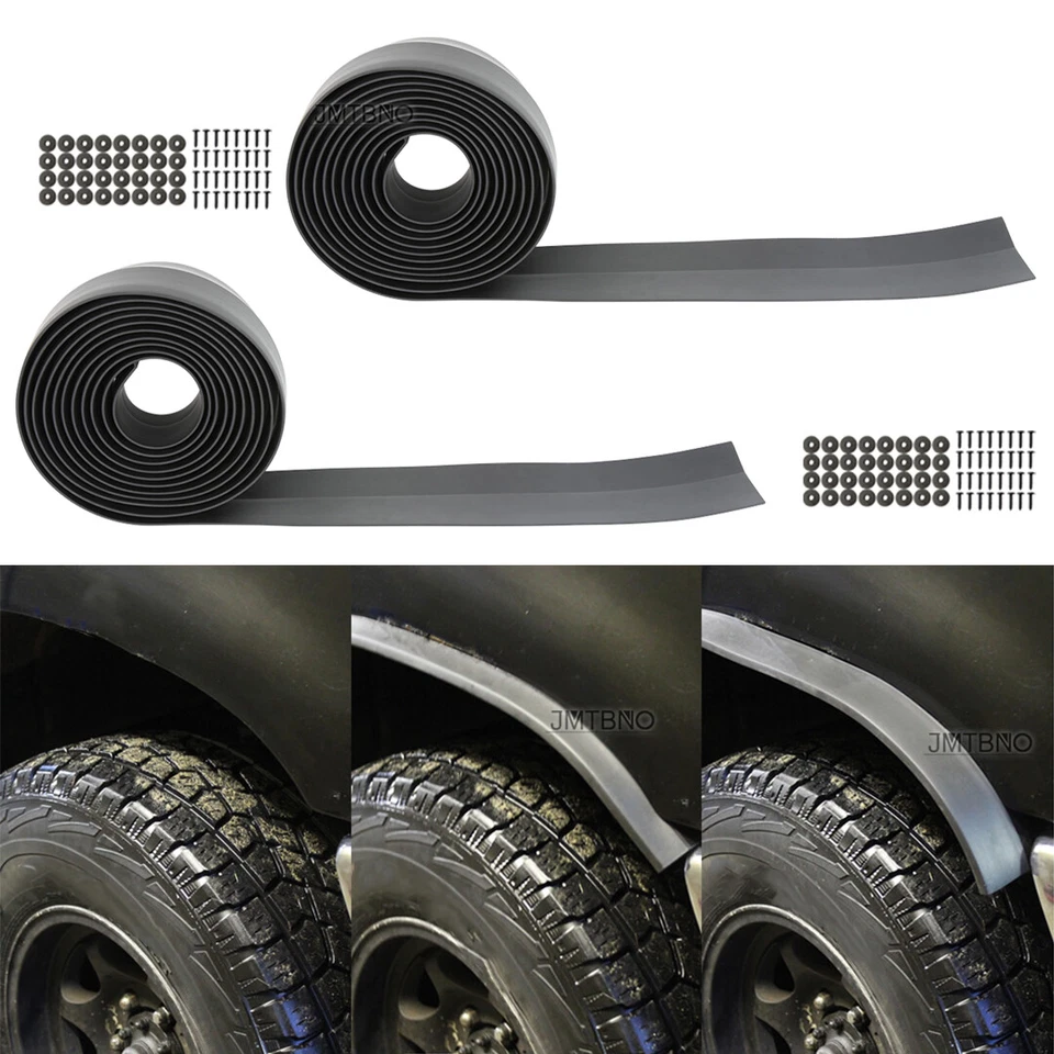 21FT Flexible PVC Fender Flare Widebody Wheel Arches For Nissan Fontier Pickup - Image 3 of 4