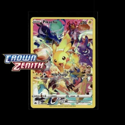 Pikachu 160/159 Crown Zenith for sale | eBay