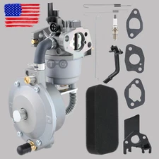 For Honda Dual Fuel 170F GX200 LPG Carburetor Conversion Kit Generator Propane