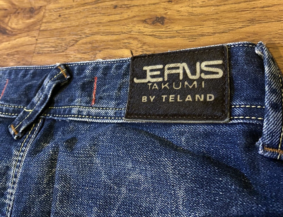 Jeans Takumi Teland denim jeans made in Japan Japanese designer