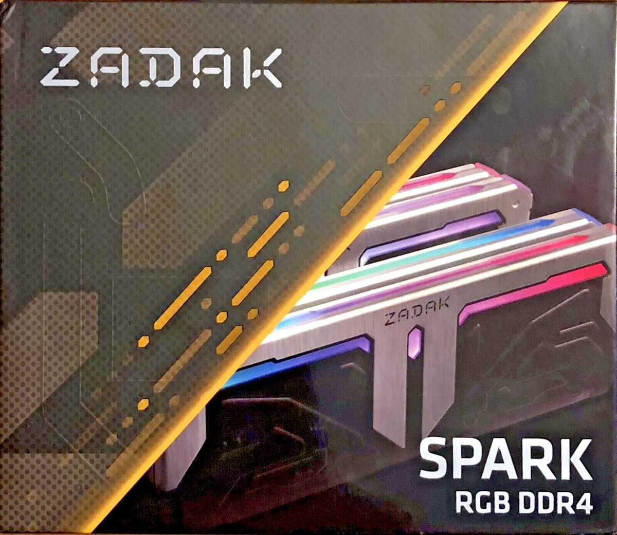 Zadak Spark RGB DDR4 16Gb 8G*2 3600MHz FACTORY-SEALED Apacer High - Main Image