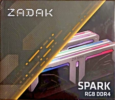 Zadak Spark RGB DDR4 16Gb 8G*2 3600MHz FACTORY-SEALED Apacer High-End  FAST SHIP
