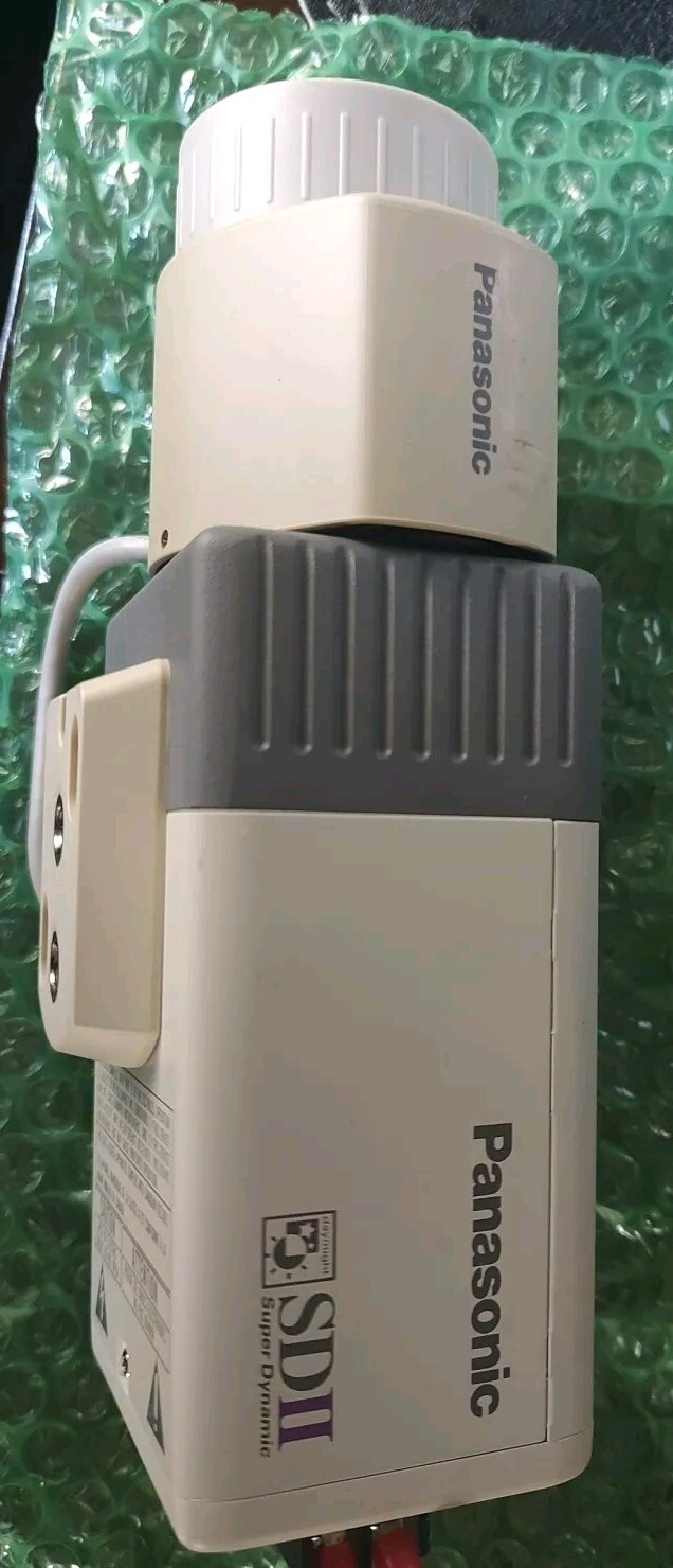 Panasonic WV-CP474 Color Super Dynamic II Camera CCTV 8X , 5~40mm TV Lens
