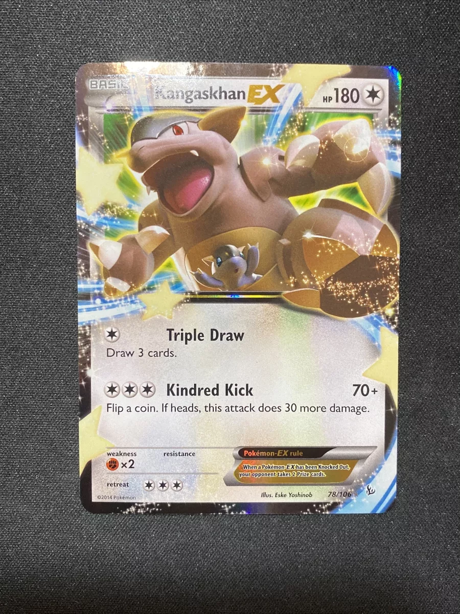 Pokemon Kangaskhan Ex Xy Flashfire 78/106 : Toys & Games