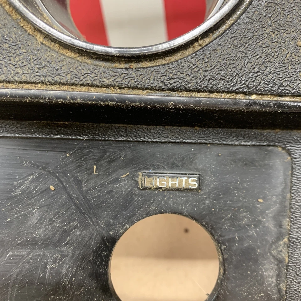 1973 1987 CHEVROLET GMC СПИДОМЕТР ПРИБОРНОЙ ПАНЕЛИ кластер безель отделки панели приборной панели - Изображение 3 из 4