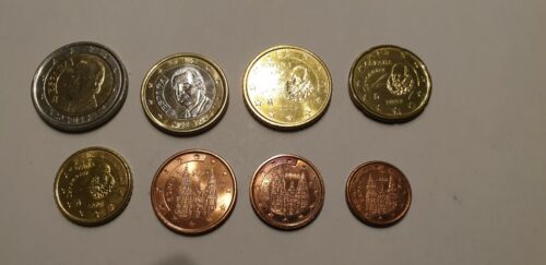 série euro de 1 cent a 2 euro Espagne voir annonce pièces sortie de rouleaux