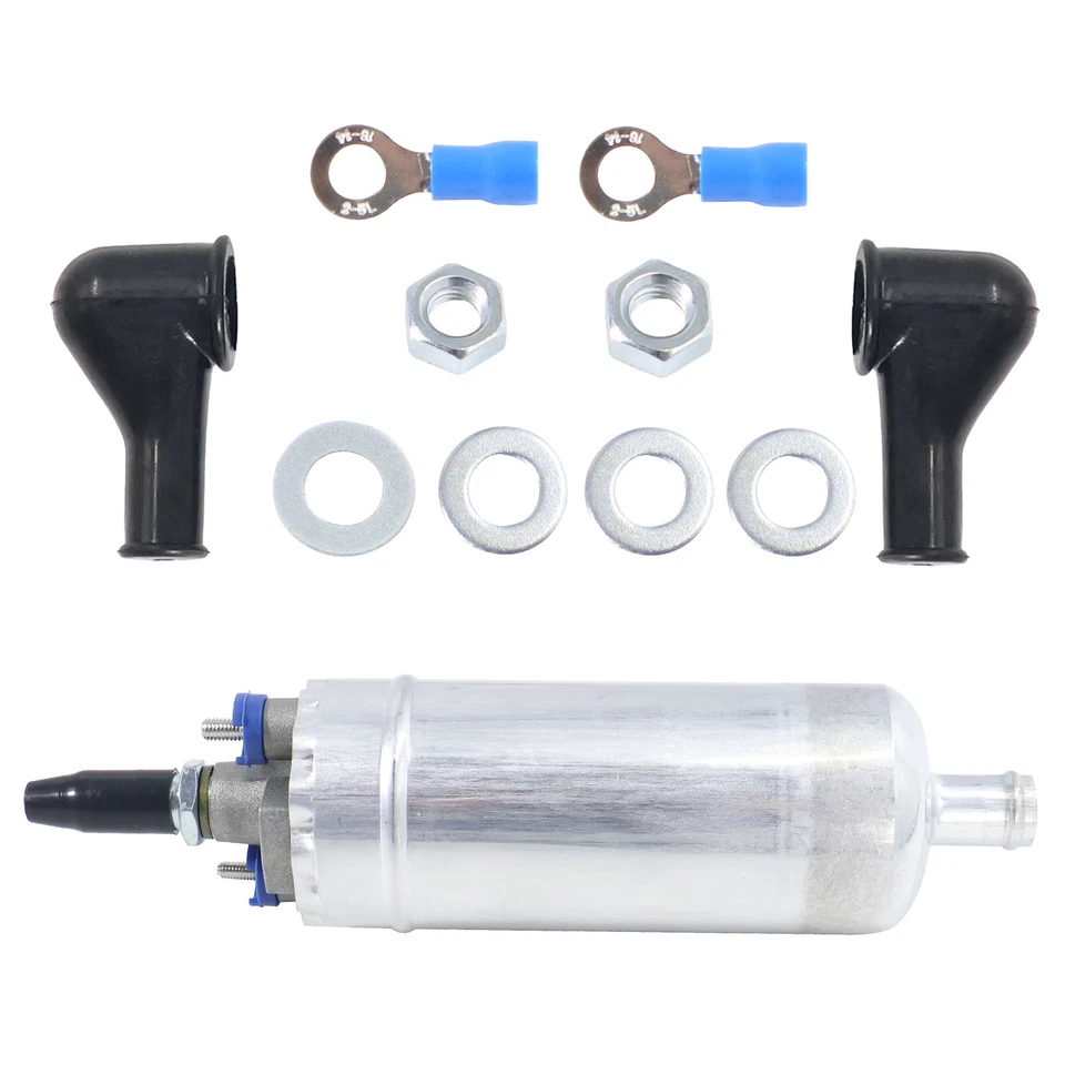 New Inline External Electric Fuel Pump Kit For Porsche Saab 0580464021 Foto 2 de 4