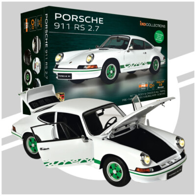 Modellauto Auto Bausatz Model Kit PORSCHE 911 RS 2.7 Maßstab 1:8 Modellbau
