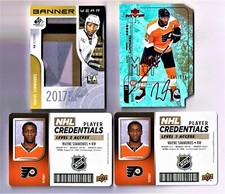 WAYNE SIMMONDS 2017-18 SPGU BANNER YEAR, CREDENTIALS & CONTOURS /198