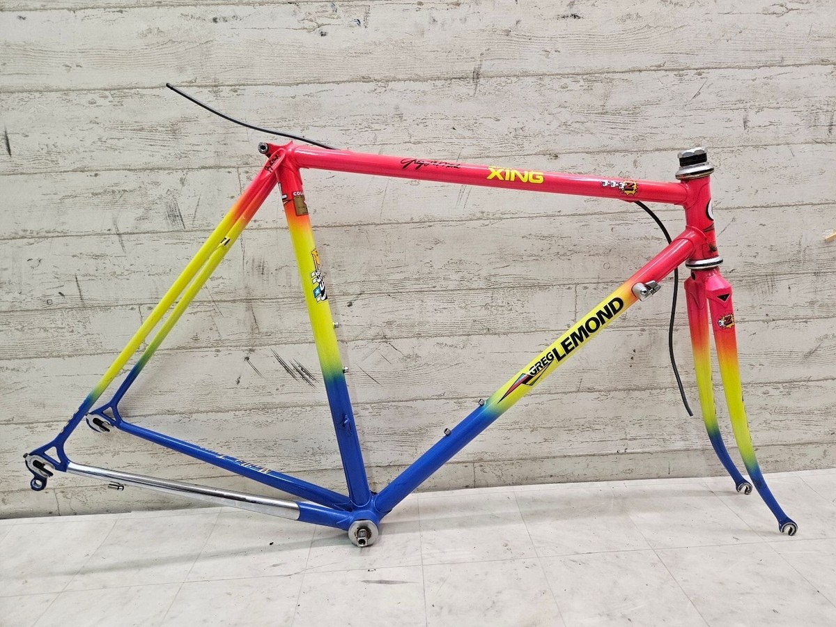 Greg LeMond Team Z Replica Chromoly Road Bike Frame Set Size 53