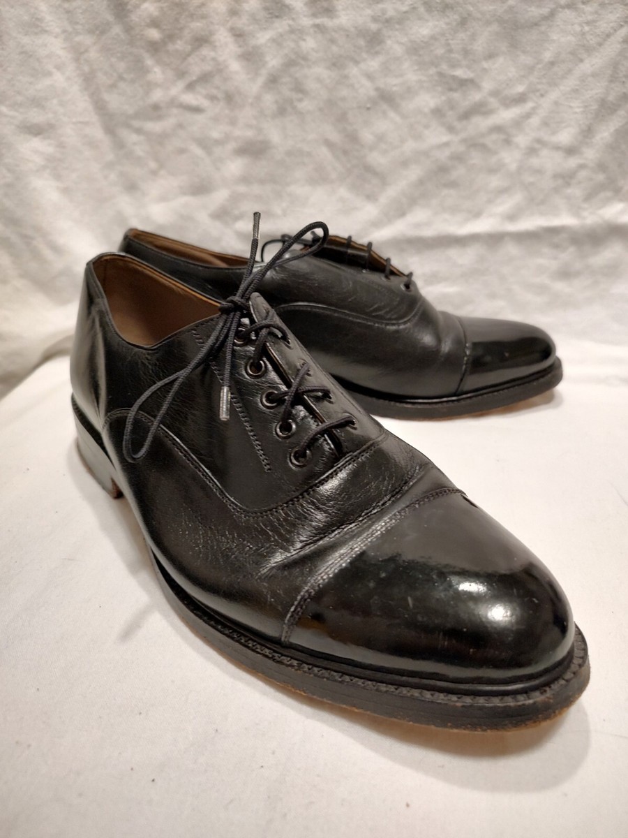 Brass Boot Mens Leather Black Boots Size 9 EU 42 Made In Italy The Brass Boot: Chromexcel Black Moc Toe Boots | Grant Stone main image 2