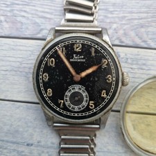 Ancienne montre d'aviateur militaire Felco pour homme pièces détachées ou à r...