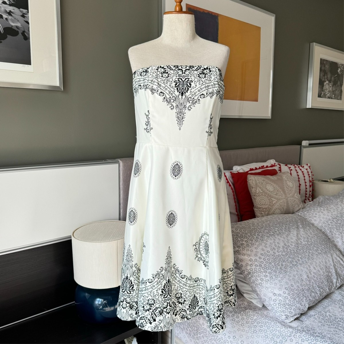 green emerald velvet dress Jane Summers Isabella Backless Short White Rehearsal Dinner and Wedding Dress 2 / White with Blush Pink Ribbon , Female , Adult