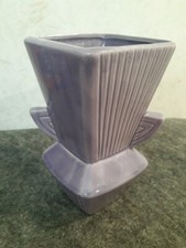 Lavender Ceramic Made In USA 8" Vase