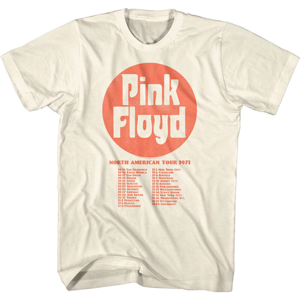 Pink Floyd North American Tour Dates 1971 Men
