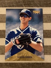 1996 Pinnacle Baseball Shawn Green Card #125