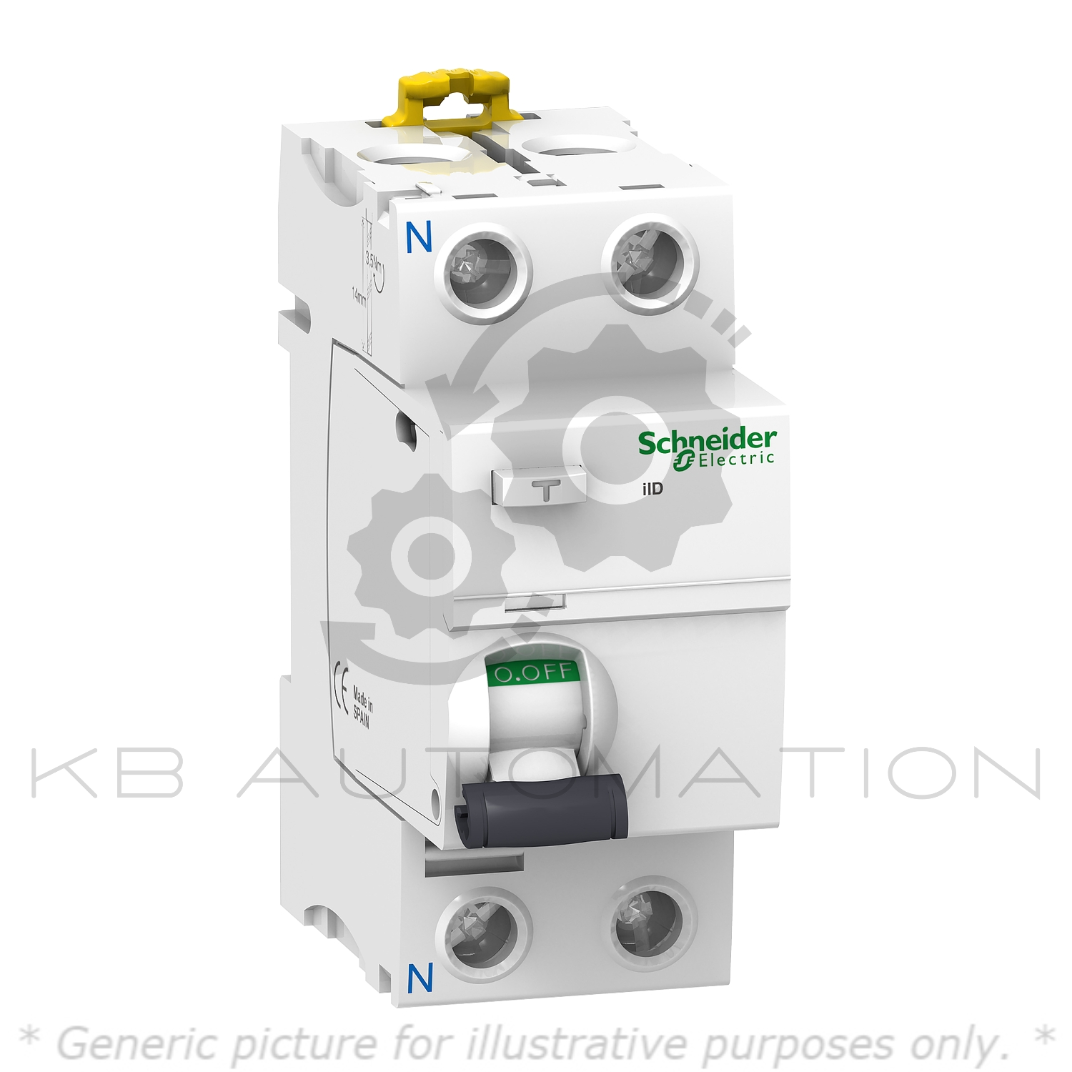 Schneider Electric A9R24225 Acti9 iID - RCCB - 2P - 25A - 300mA - tipo A