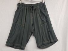 Ggo fine organic clothier Men's Large Green Shorts Lined Comfort Outdoor