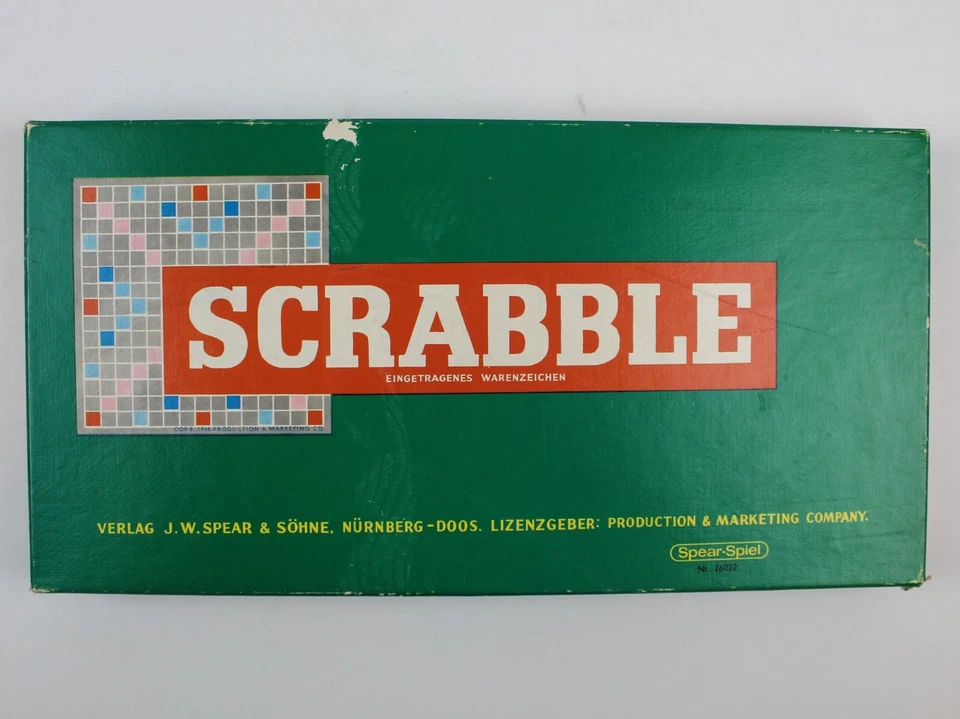 Scrabble, Spear-Spiel, 1948, Nr. 26022 - Bild 2 von 4
