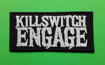 KILLSWITCH ENGAGE ROCK BAND IRON OR SEW ON QUALITY EMBROIDERED PATCH UK SELLER