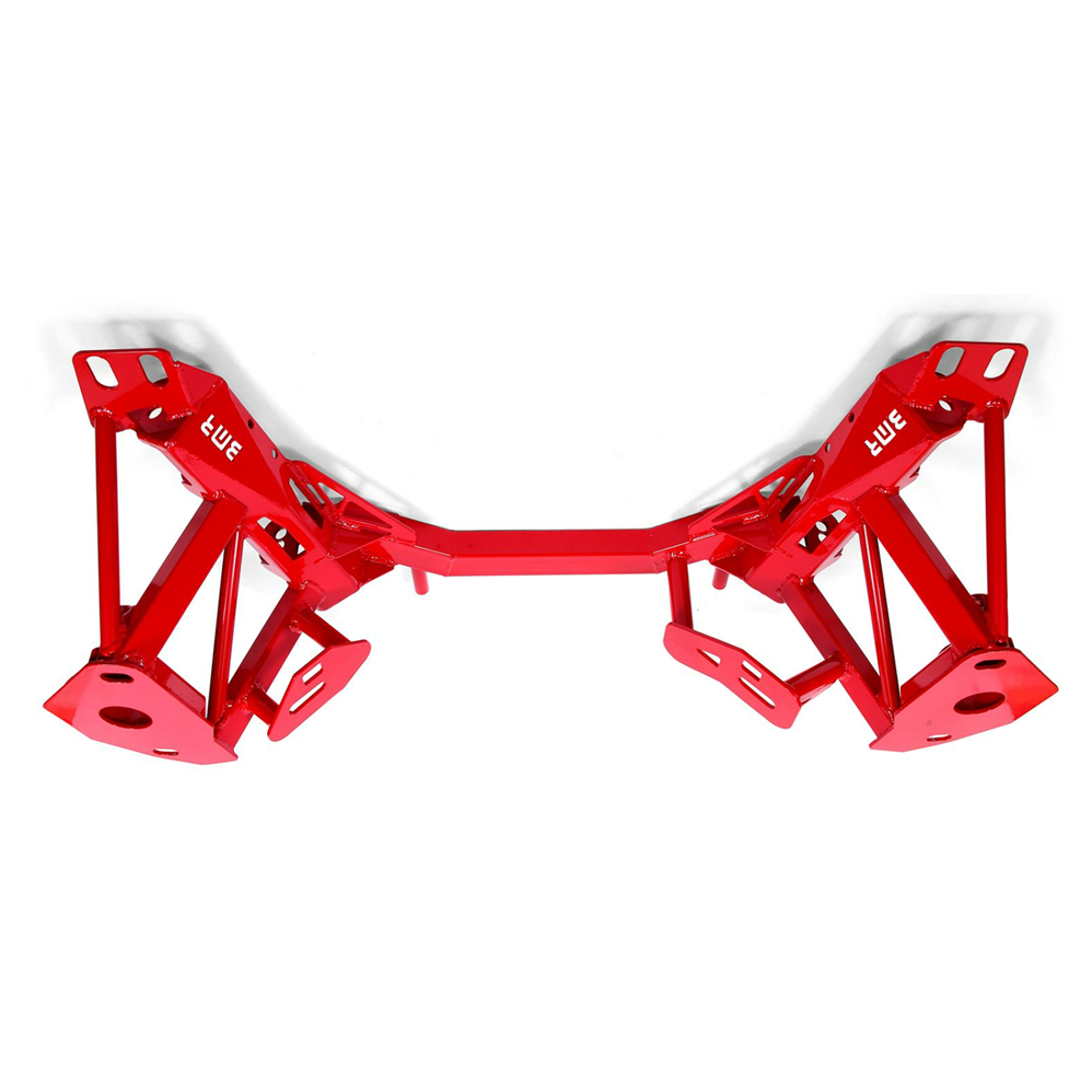 BMR Front Kmember Premium Version W/ Spring Perches Red For 9604 Ford