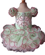 Jenniferwu Pageant Party Princess Birthday Dresses Tulle Tutu Dress for Girls