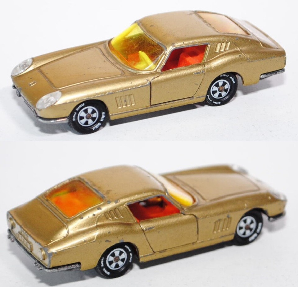 Ancienne Voiture Miniature Siku Ferrari 275 GTB - échelle 1/64 - Vintage 1970 - Collection