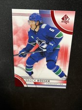 23-24 UD SP Authentic Hockey Red Limited 38 Brock Boeser