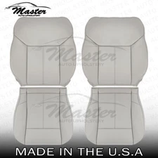 2008 - 2010 Fits Chrysler Town & Country LIMITED Lt. Shale Leather Seat Covers