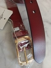 brown ladies leather belts Size M/l