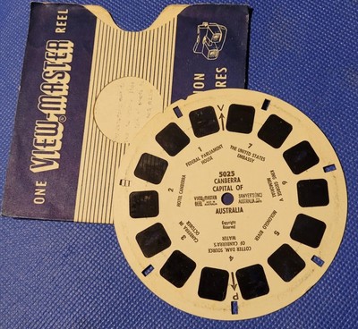 Sawyer's (Inc.) Australia view-master Reel 5025 Canberra Capital of Australia