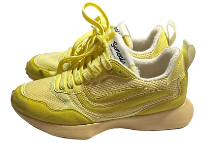 GENESIS G-Marathon Multi Mesh Damen Sneaker Freizeitschuh Sportlich Gelb Gr. 38